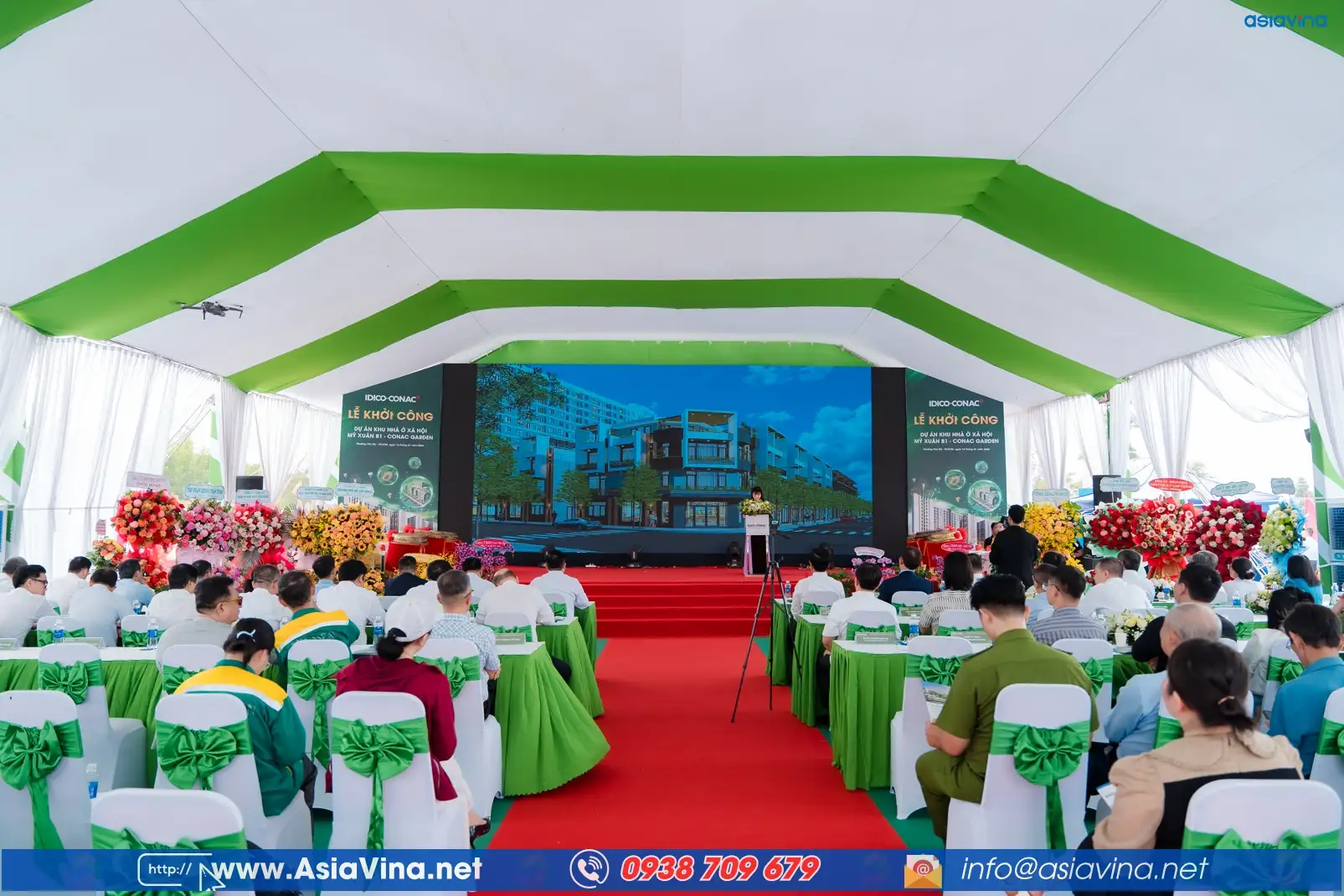 IDICO CONAC KHỞI CÔNG 1200 CĂN NHÀ Ở XÃ HỘI TẠI PHÚ MỸ